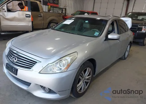 2012 Infiniti G37 Journey from USA, damaged, VIN JN1CV6AP6CM932555